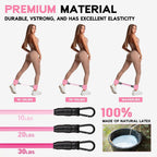 Ankle Resistance Bands with Cuffs, Ankle Bands for Working Out, Resistance Bands for Leg Butt Training Gym Equipment for Kickbacks Hip Gluteus Training Exercises, Ankle Strap with Exercise Bands
