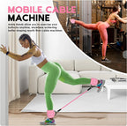 Ankle Resistance Bands with Cuffs, Ankle Bands for Working Out, Resistance Bands for Leg Butt Training Gym Equipment for Kickbacks Hip Gluteus Training Exercises, Ankle Strap with Exercise Bands