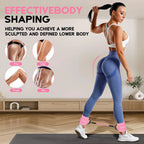 Ankle Resistance Bands with Cuffs, Ankle Bands for Working Out, Resistance Bands for Leg Butt Training Gym Equipment for Kickbacks Hip Gluteus Training Exercises, Ankle Strap with Exercise Bands